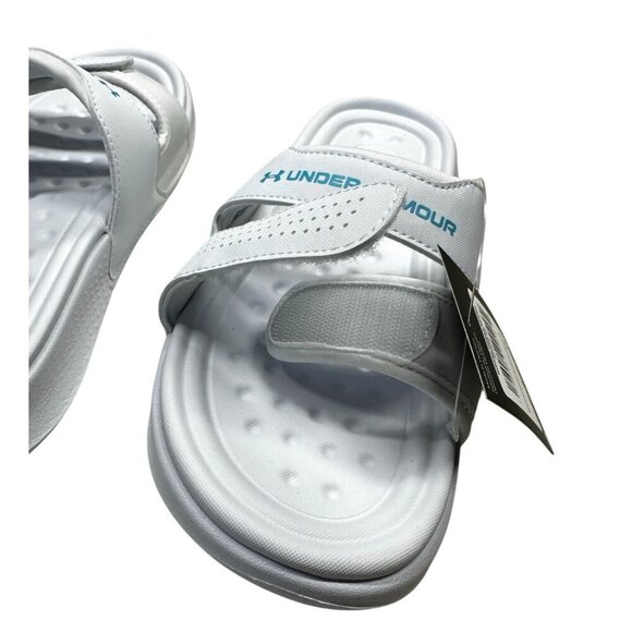 Under Armour Slide Sandals Ansa Womens Size 10 - Picture 7 of 10